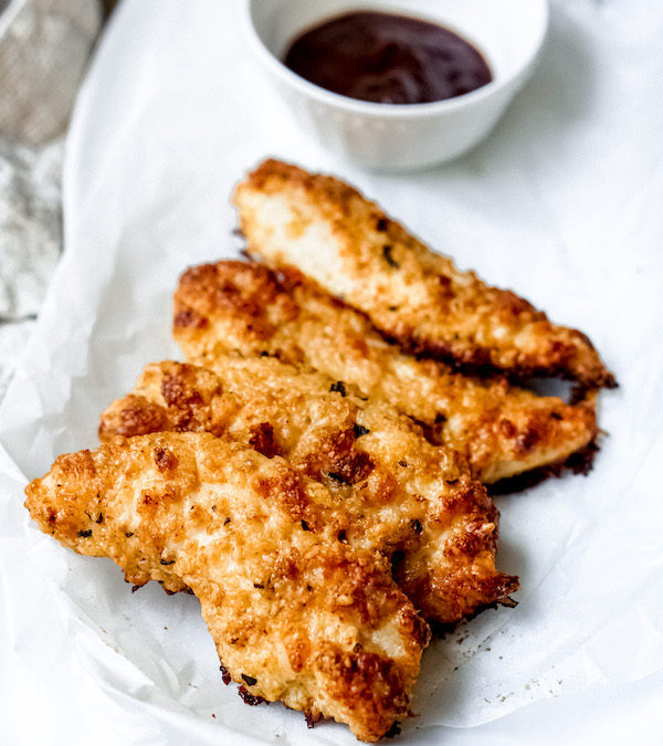 Crispy Chicken Tenders (Low Carb, High Protein)